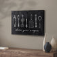 Choose Your Weapon - Canvas Art Print