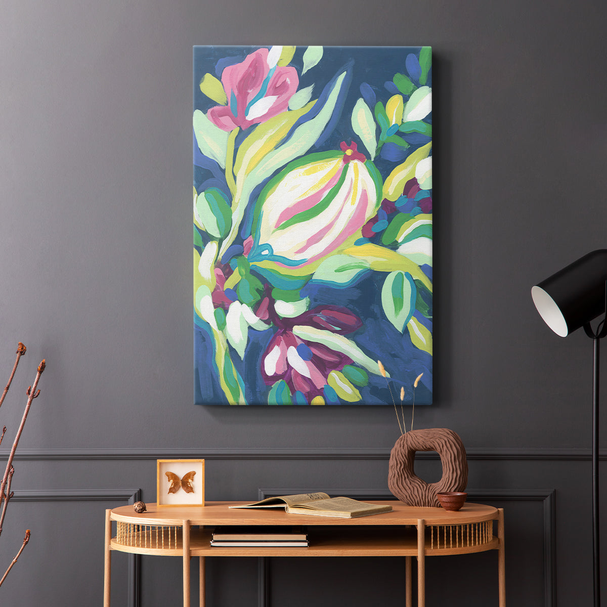 Blue Tropics III - Canvas Art Print