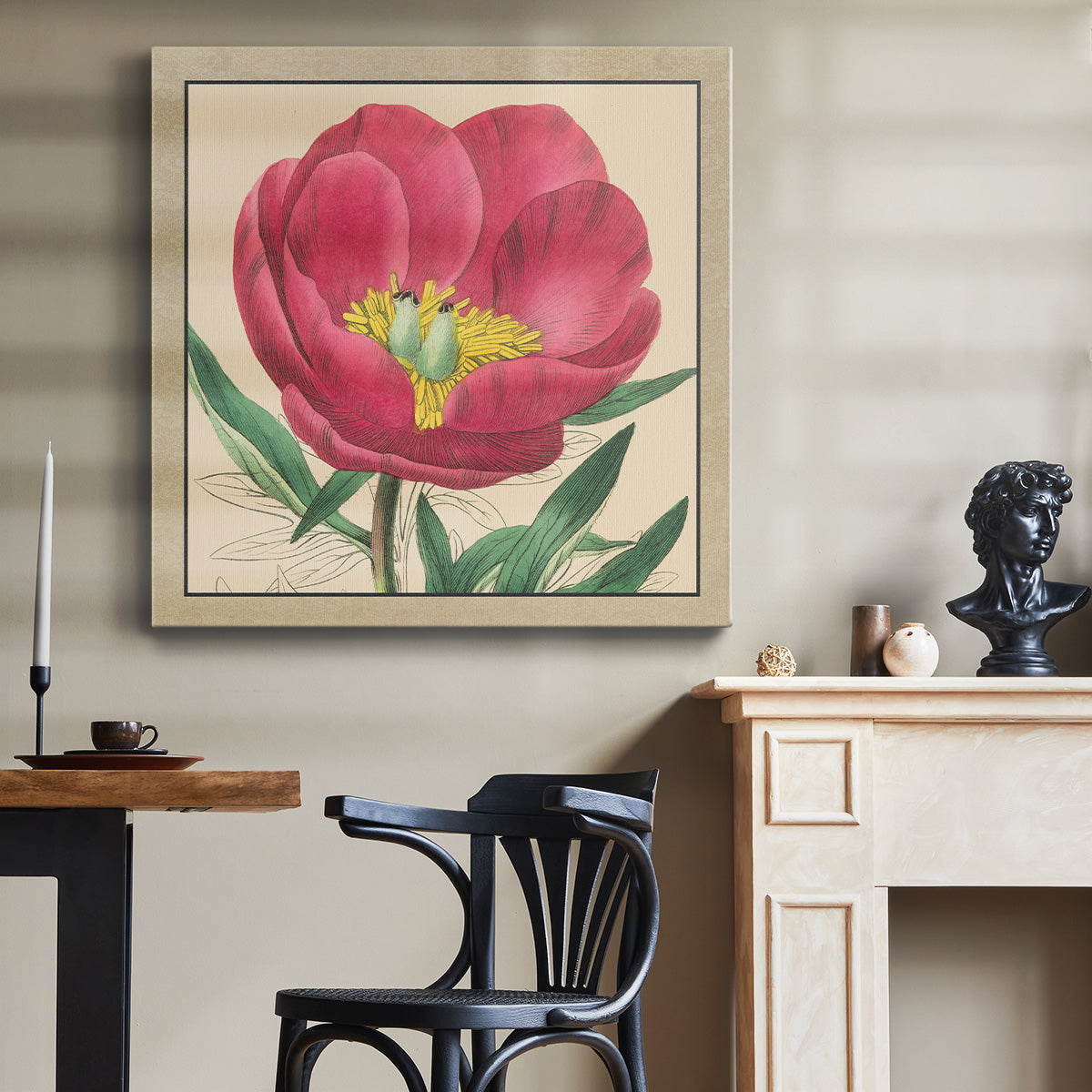 Peony Collection I - Canvas Art Print