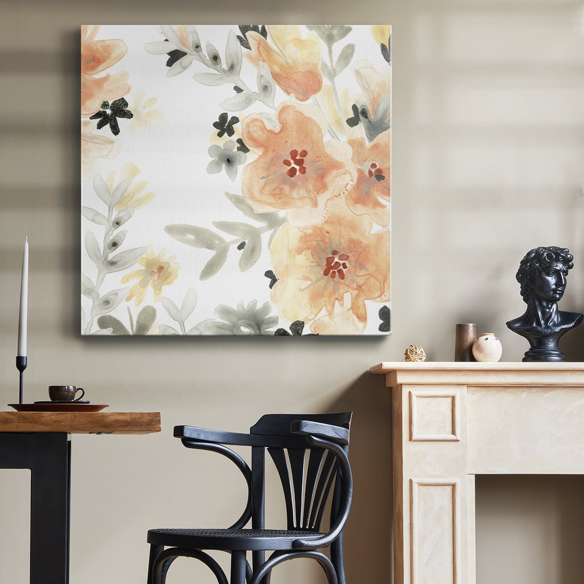 Blush Garden II - Canvas Art Print
