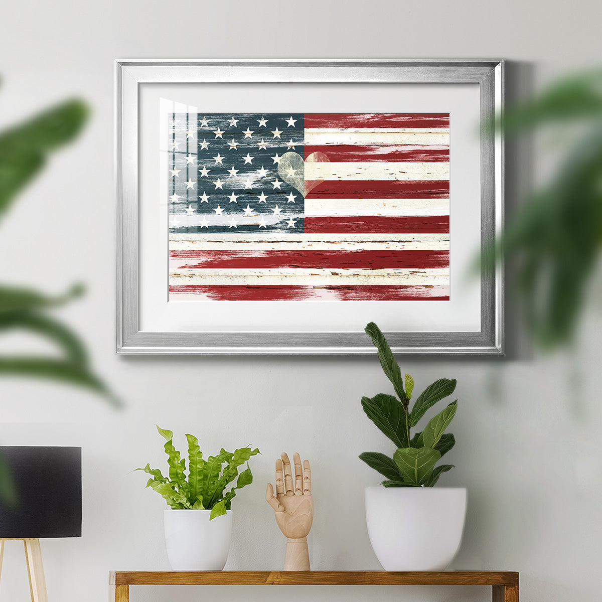 Heart of America Premium Framed Print - Ready to Hang