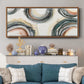 Elasticity - Floater Framed Canvas Print
