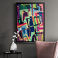 Connected Colors II - Modern Framed Canvas Print