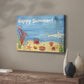 Cute Sea Creatures I - Canvas Art Print