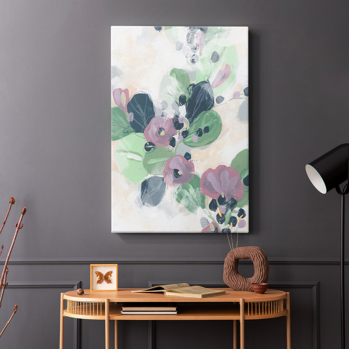 Tropical Branch Fresco I - Canvas Art Print