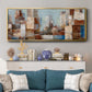 Cityscape - Floater Framed Canvas Print