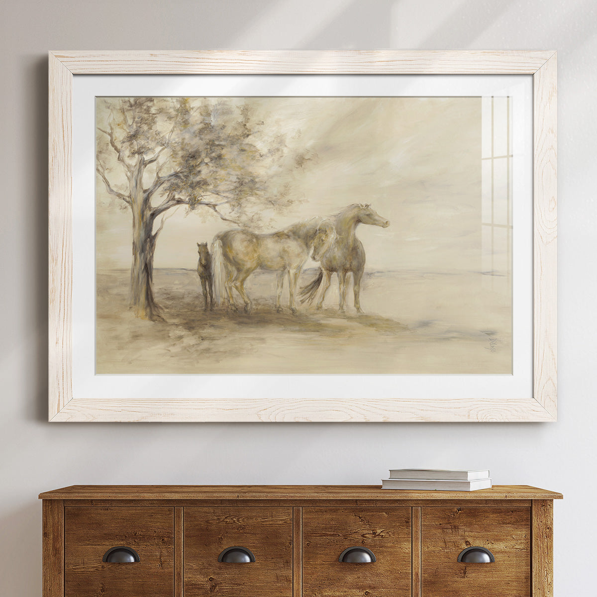 Family Tree - Barnwood Framed Art Print