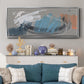 Whimsical Marks I - Floater Framed Canvas Print