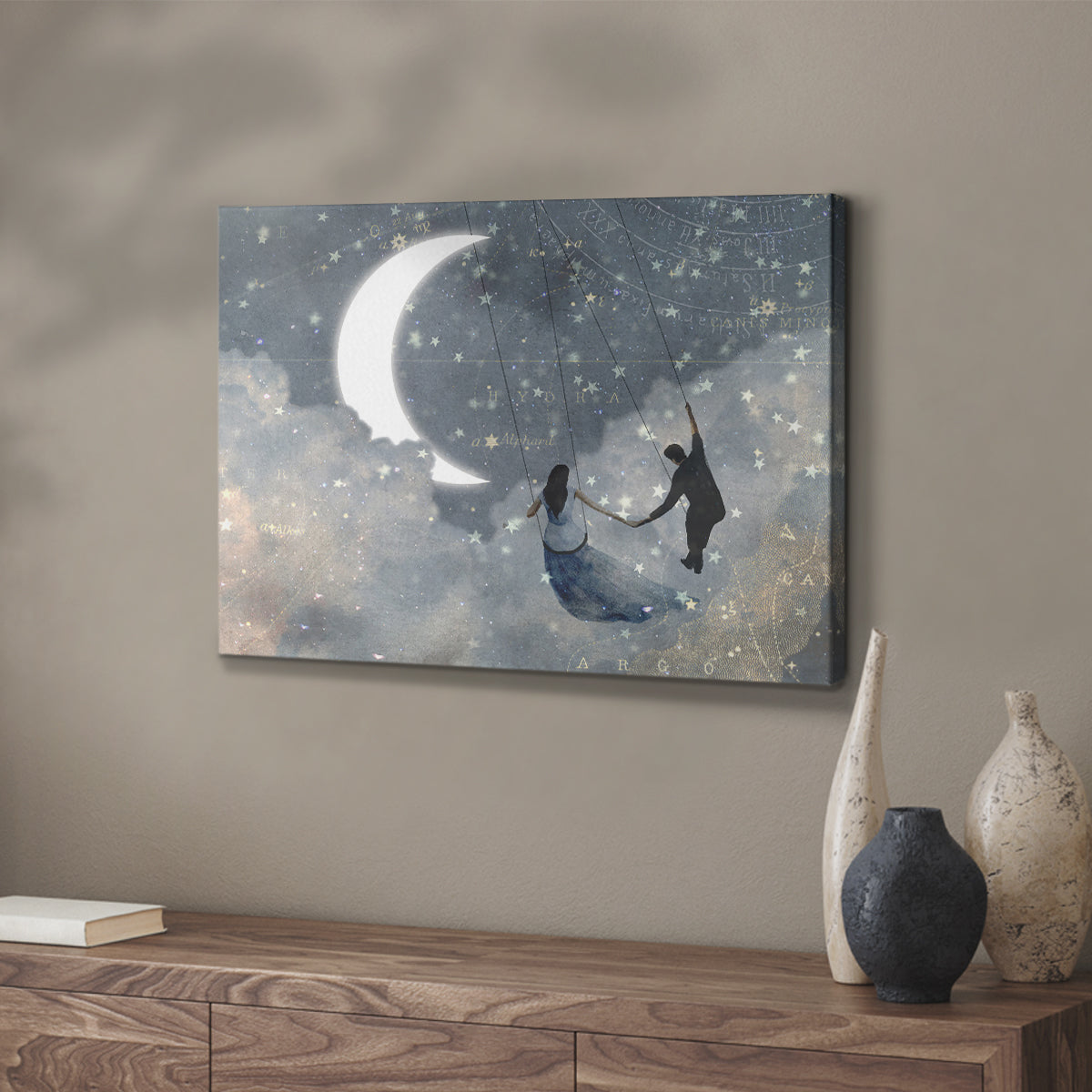 Celestial Love I - Canvas Art Print