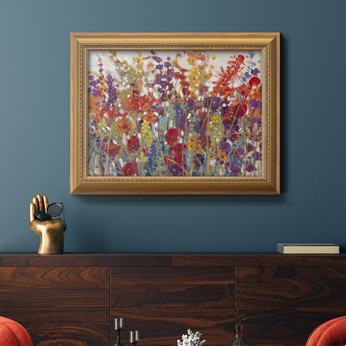 Variety of Flowers II Premium Framed Canvas- Ready to Hang