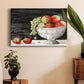 Watercolor Fruit Bowl I Premium Gallery Wrapped Canvas - Ready to Hang