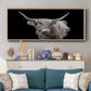 It's a Mooood I - Floater Framed Canvas Print
