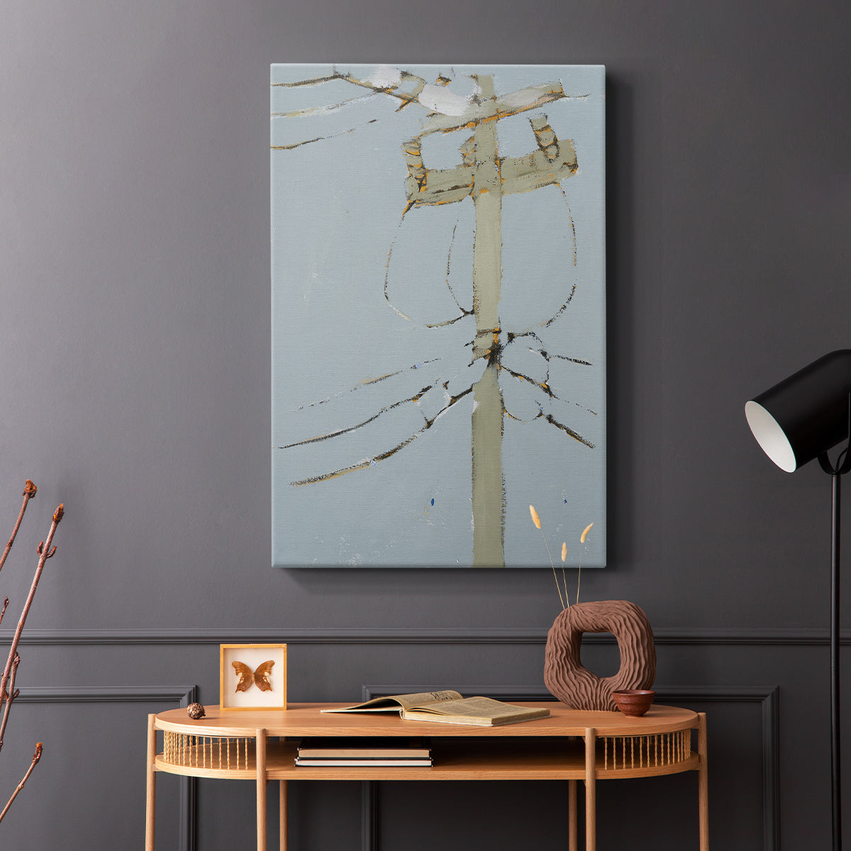 Wires V - Canvas Art Print