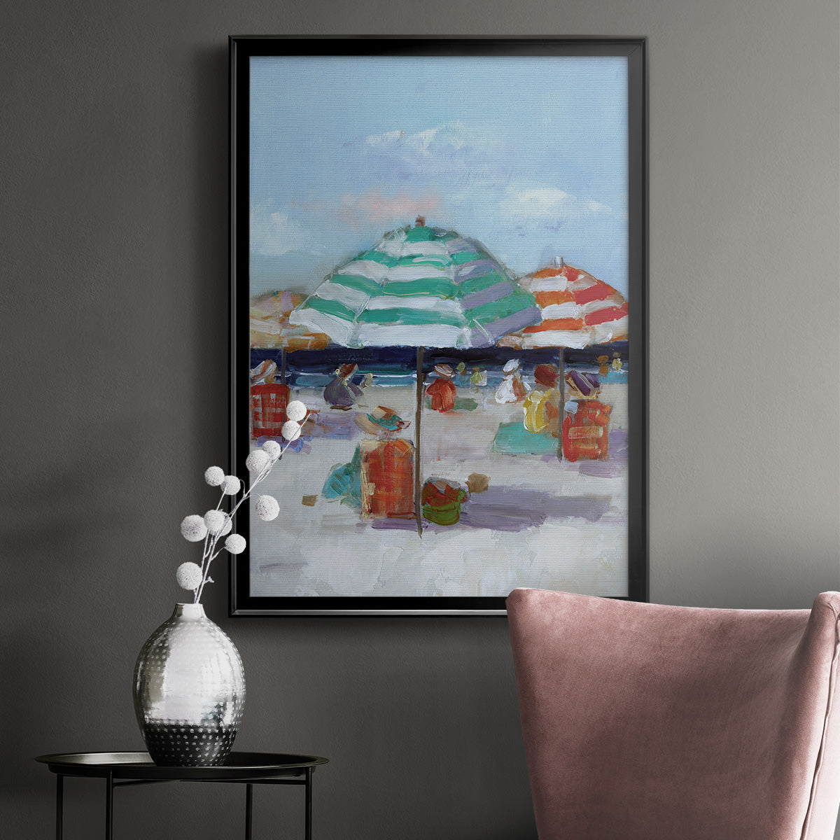 A Day Dream I - Modern Framed Canvas Print