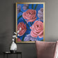 Layered Petals I - Modern Framed Canvas Print