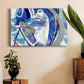 Blue Flow - Canvas Art Print