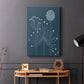 Graphic Alliums II - Canvas Art Print