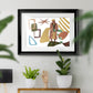 Vintage Vibes I Premium Framed Print - Ready to Hang