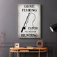 Gone Fishing - Canvas Art Print