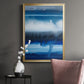 Deep Blue Shore I - Modern Framed Canvas Print