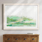 Green Mist Vista I - Barnwood Framed Art Print
