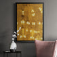 Turmeric Sunrise I - Modern Framed Canvas Print