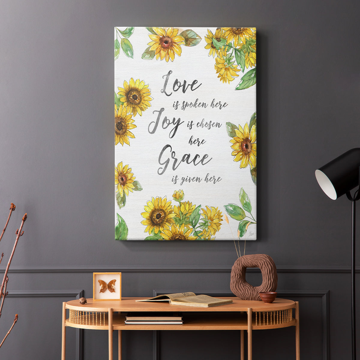 Grace Given Here - Canvas Art Print