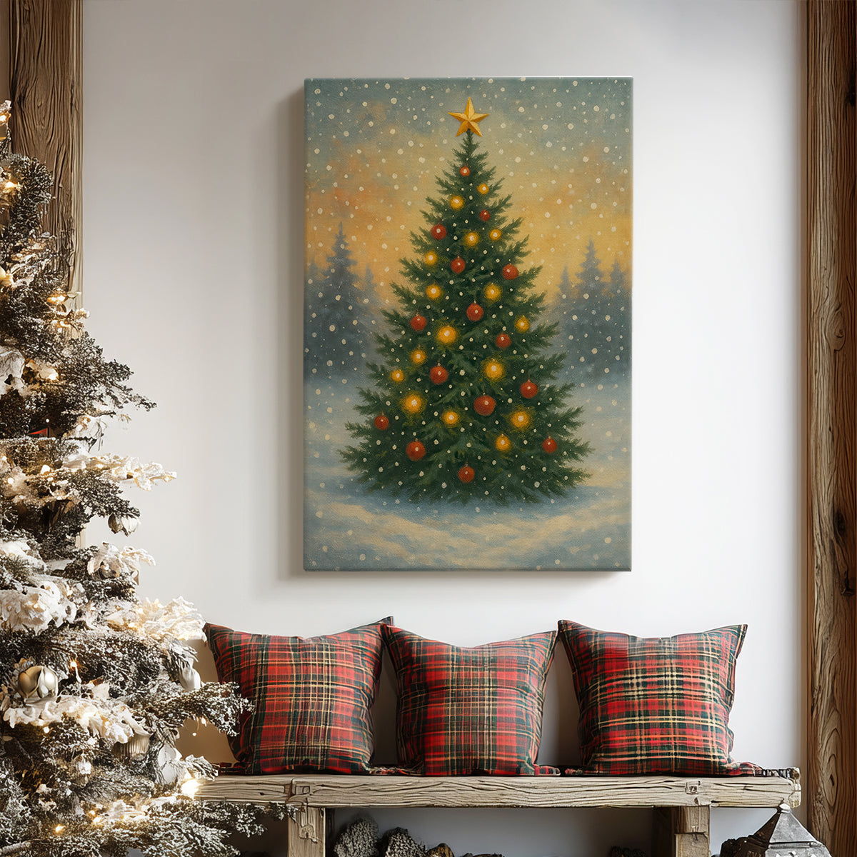 Woodland Promise of Star - Canvas Art Print