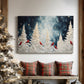 Soft Linen Blessing of Fir - Canvas Art Print