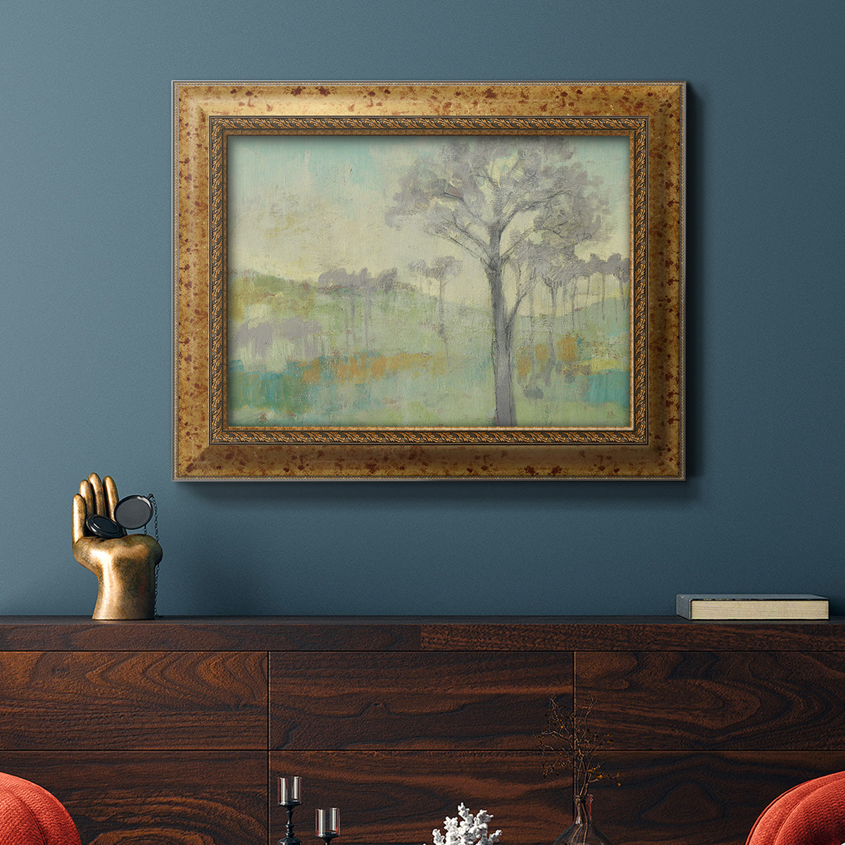 Tree Stand I Premium Framed Canvas- Ready to Hang