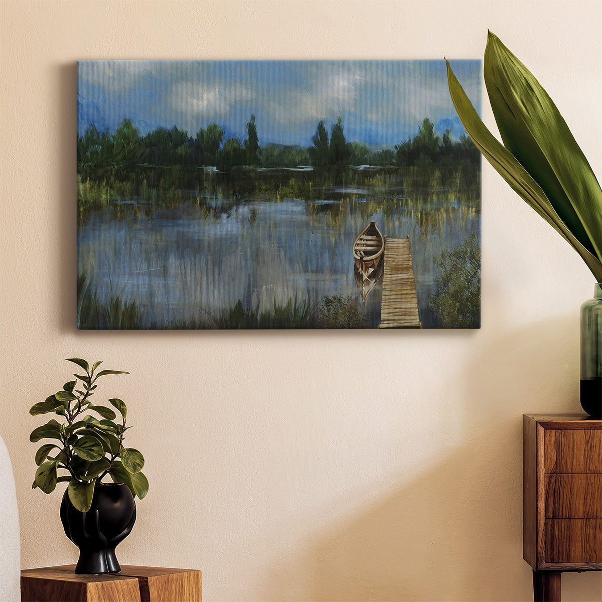 A Quiet Place Premium Gallery Wrapped Canvas - Ready to Hang