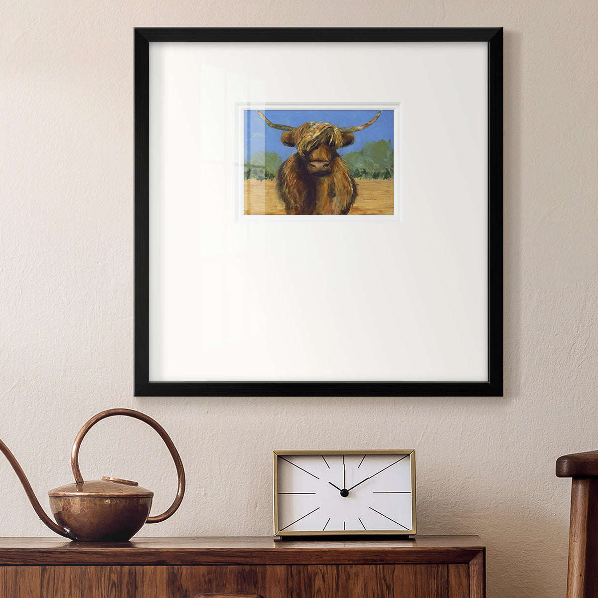 Shorty Premium Framed Print Double Matboard