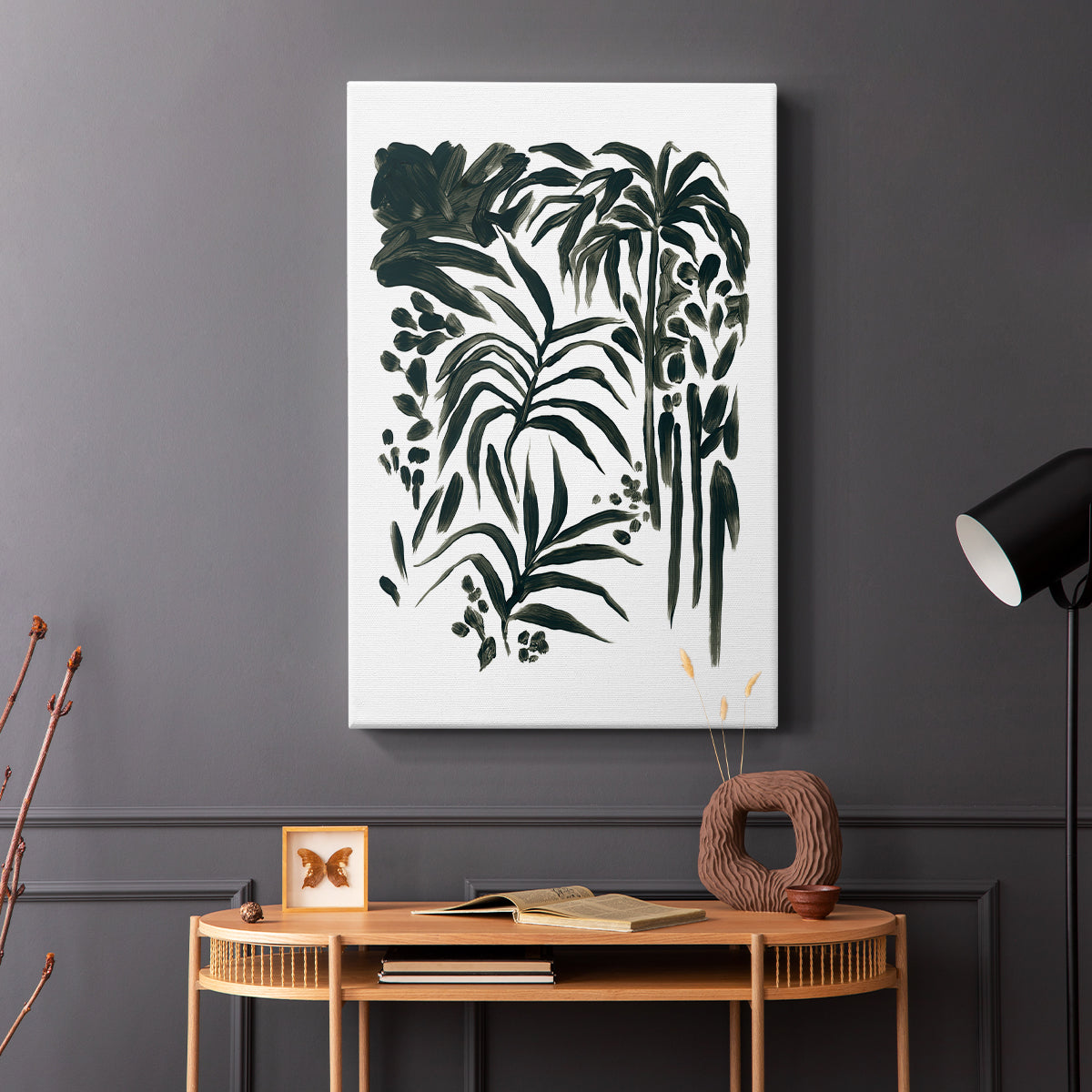 Ink Jungle I - Canvas Art Print