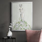 Fashion Floral Figurative - Modern Framed Canvas Print