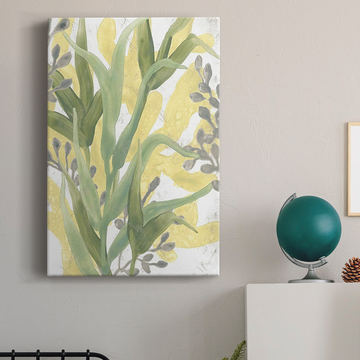 Sea Grass Fresco II Premium Gallery Wrapped Canvas - Ready to Hang