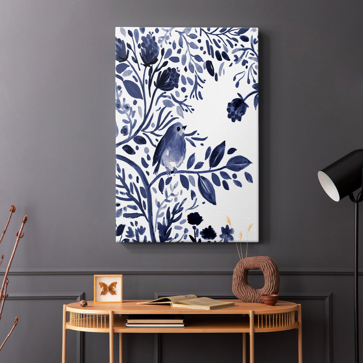 Indigo Song I - Canvas Art Print