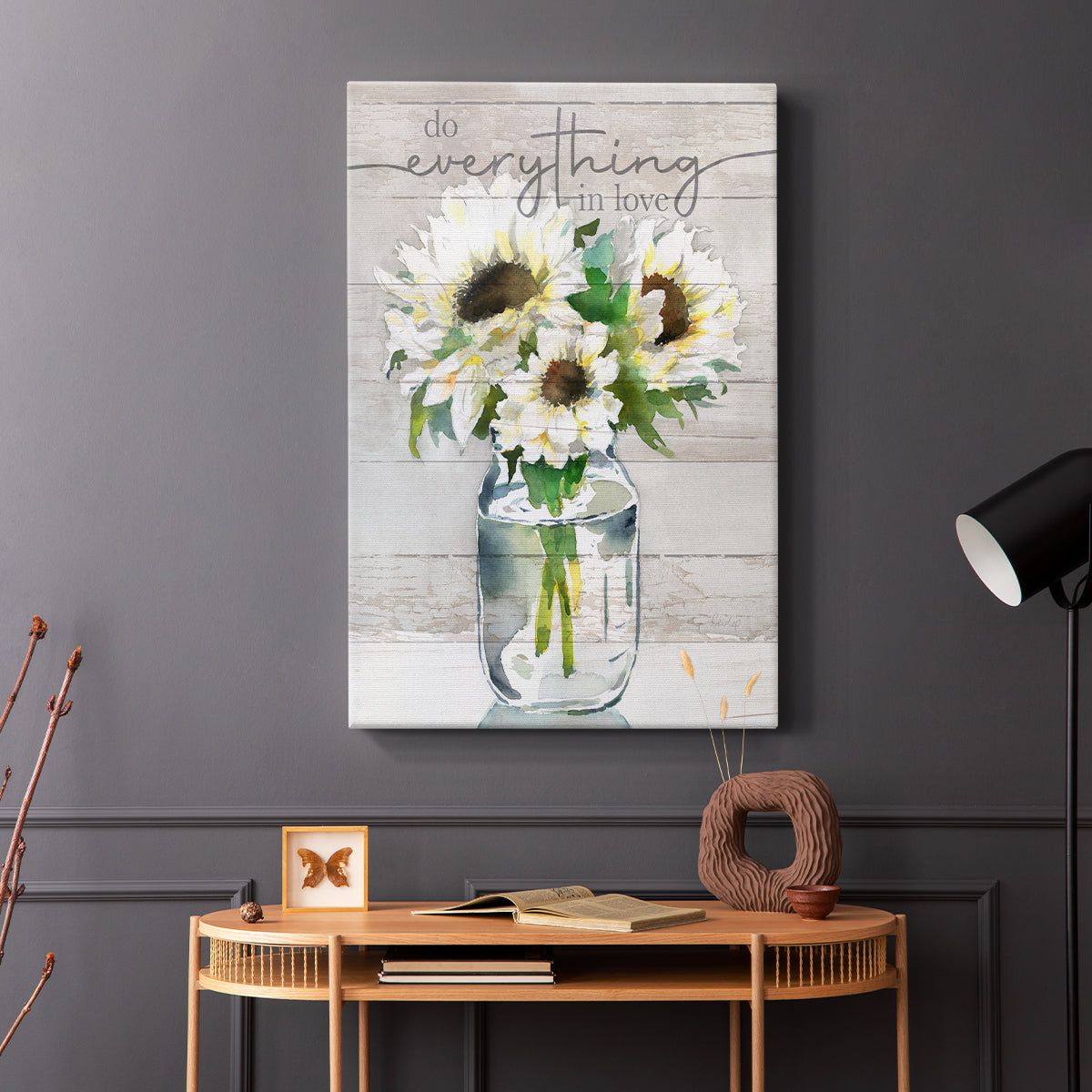 Do Everything In Love - Canvas Art Print