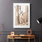 Blush Architecture Study II - Canvas Art Print