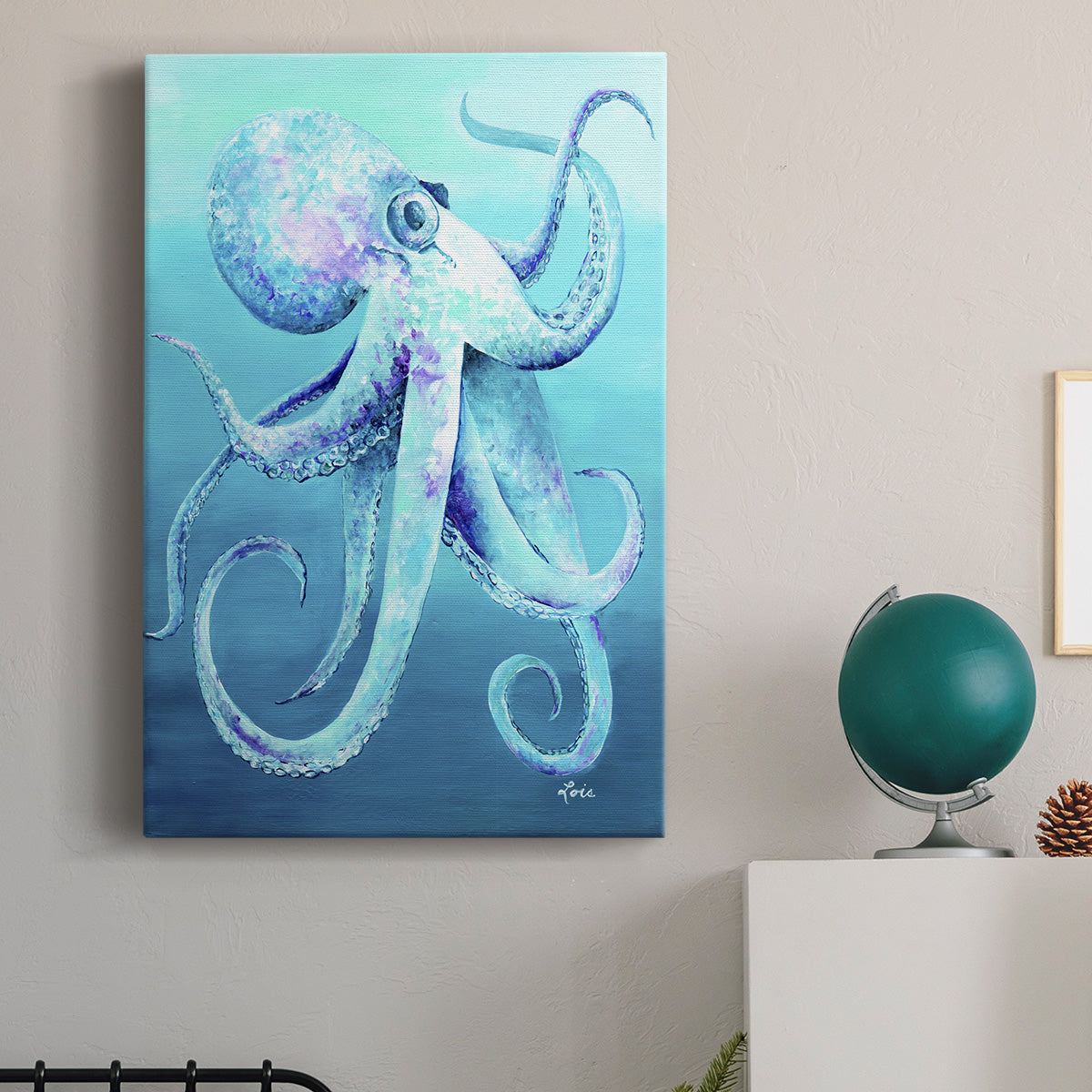 Octopus - Canvas Art Print