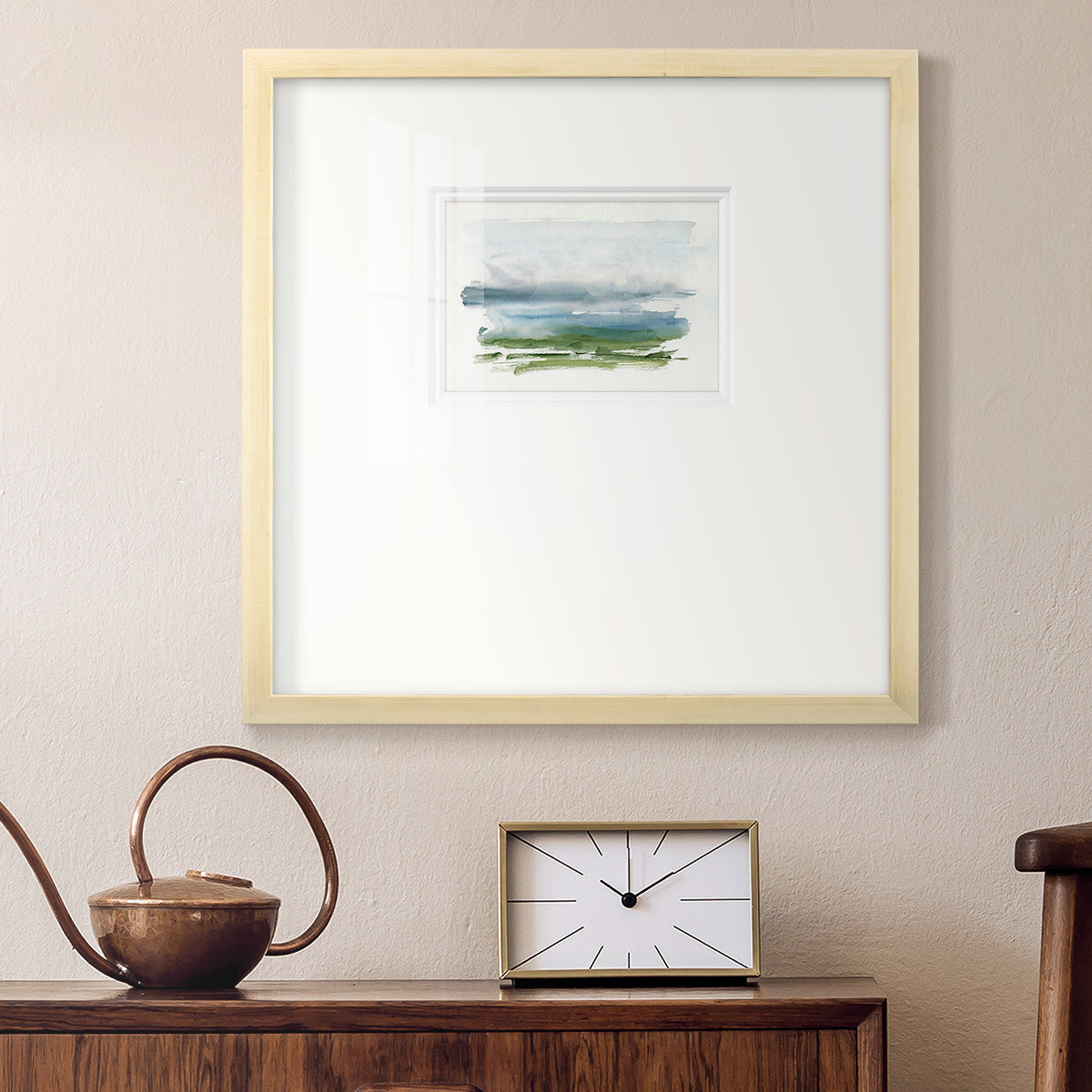 Coastline Splash III Premium Framed Print Double Matboard