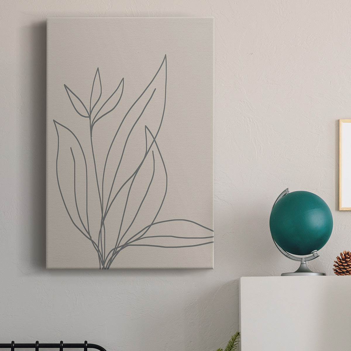 Neutral Lines I Premium Gallery Wrapped Canvas - Ready to Hang