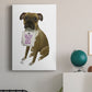 Love and Boxer Premium Gallery Wrapped Canvas - Ready to Hang