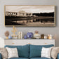 Gloriette Schonbrunn - Floater Framed Canvas Print
