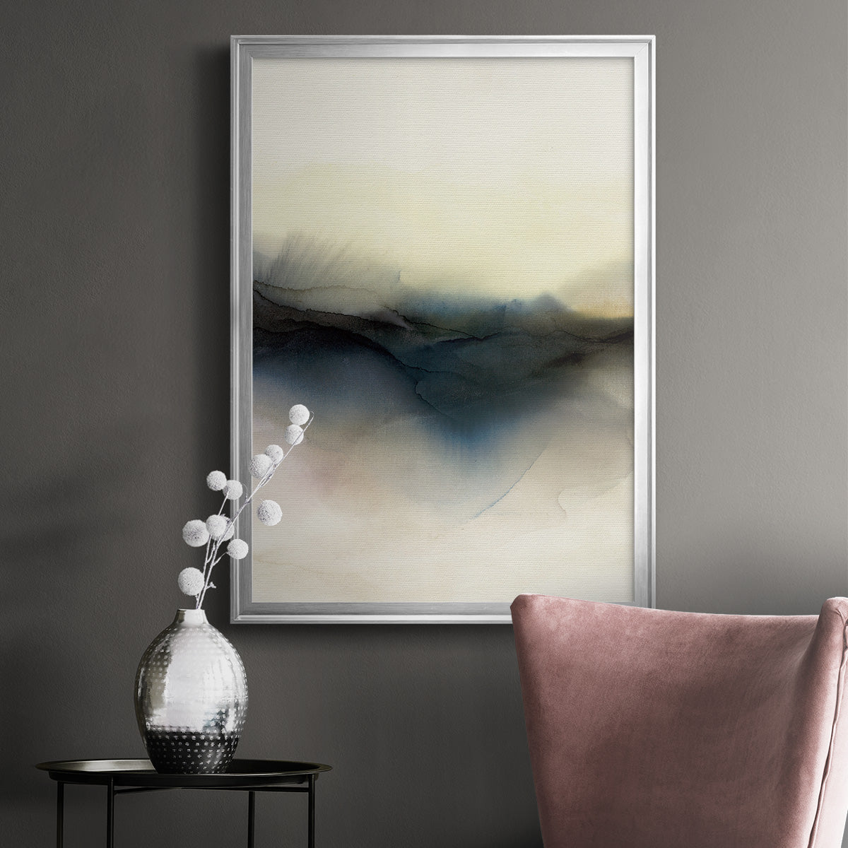 Continuum I  - Modern Framed Canvas Print