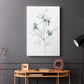 Indigo Sketch II - Canvas Art Print
