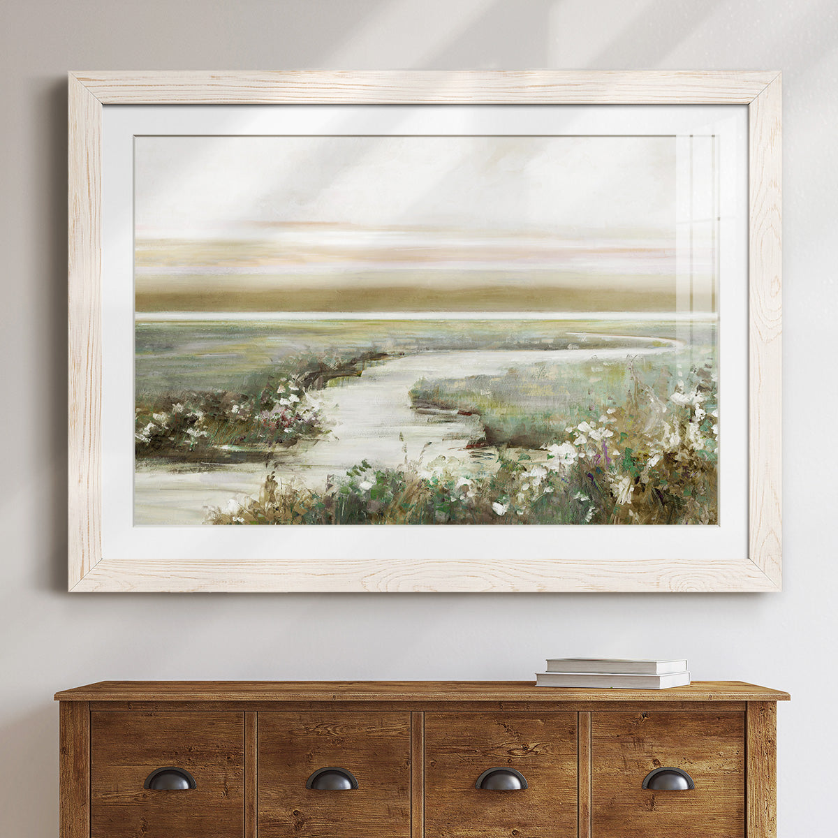 Eternity in Dawn - Barnwood Framed Art Print