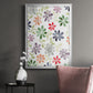 Faded Flowers I - Modern Framed Canvas Print