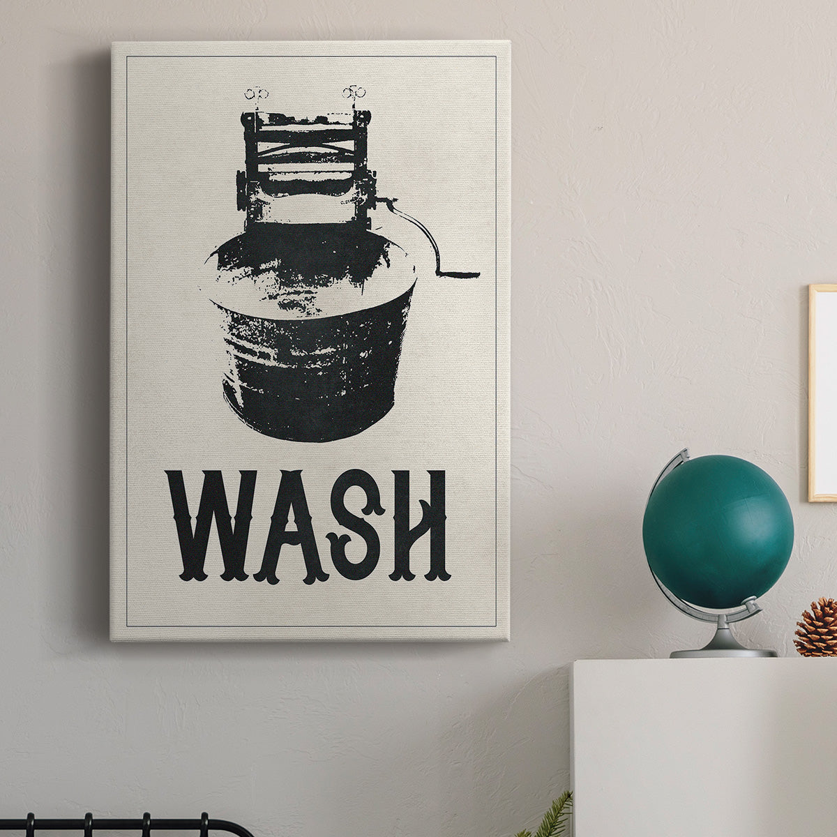 Vintage Laundry III Premium Gallery Wrapped Canvas - Ready to Hang