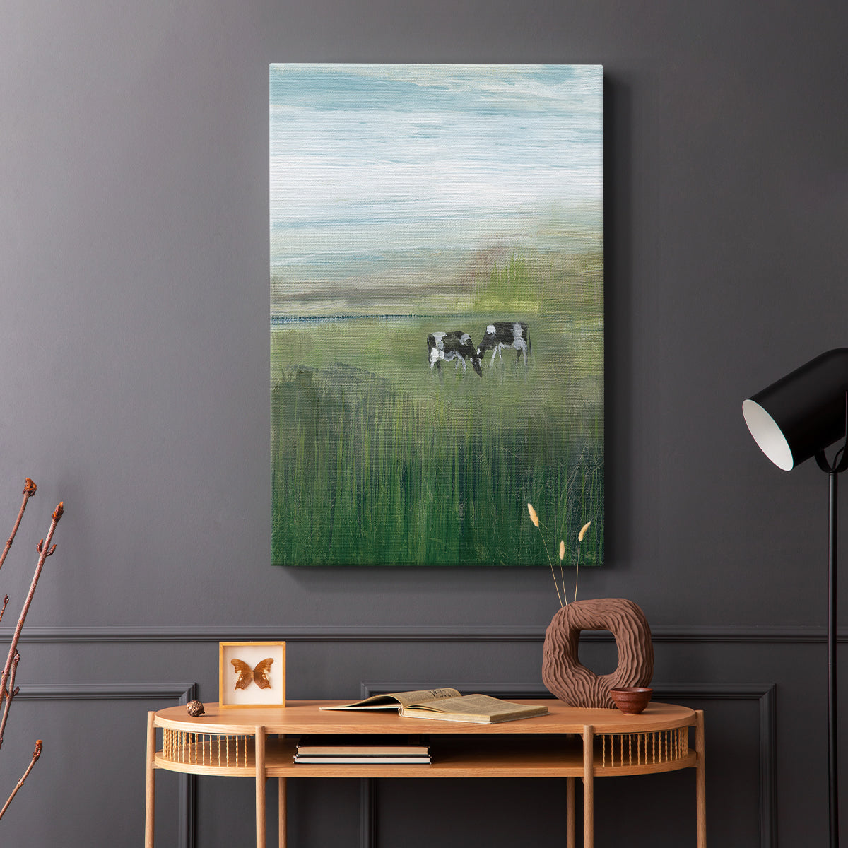 Out to Pasture I - Canvas Art Print