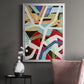 Magnetic Color II - Modern Framed Canvas Print